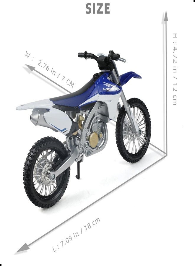 Risopen Dirtbike Toy Motorcycle Compatible for Yamaha YZ450F 1:12 Dirtbike Toy Motorcycle Model for Kid Age 8-14 - Image 2